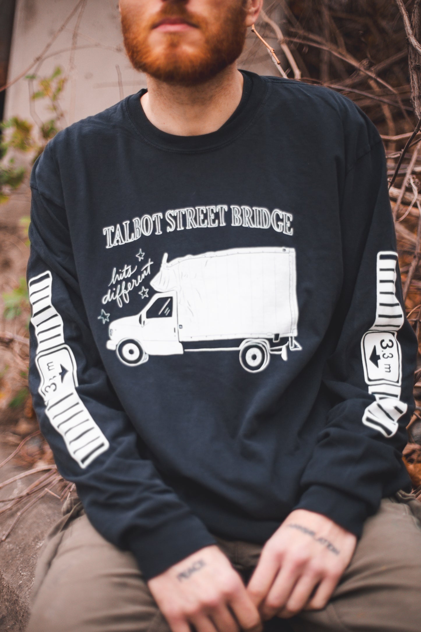 talbot street bridge long sleeve tee