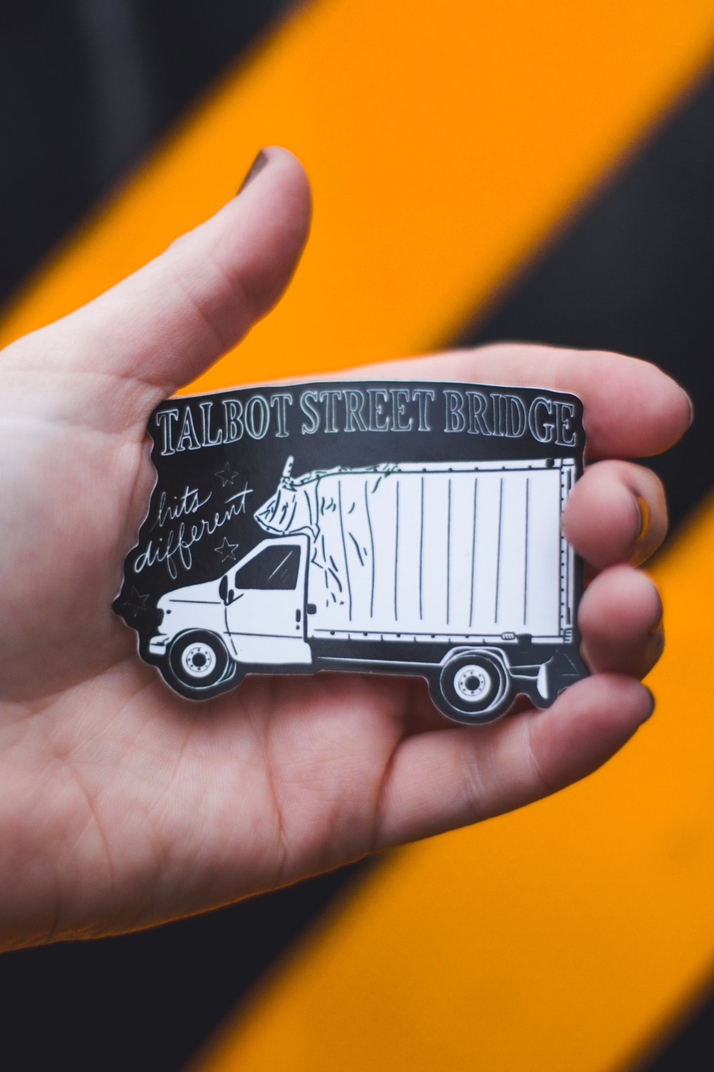 talbot street bridge sticker