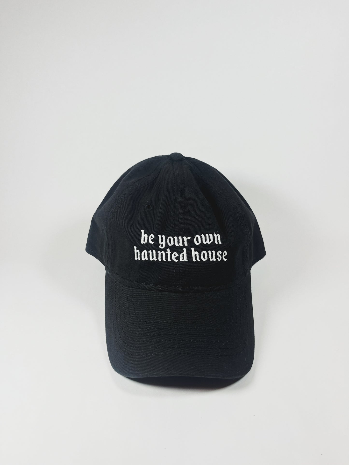 be your own haunted house dad hat