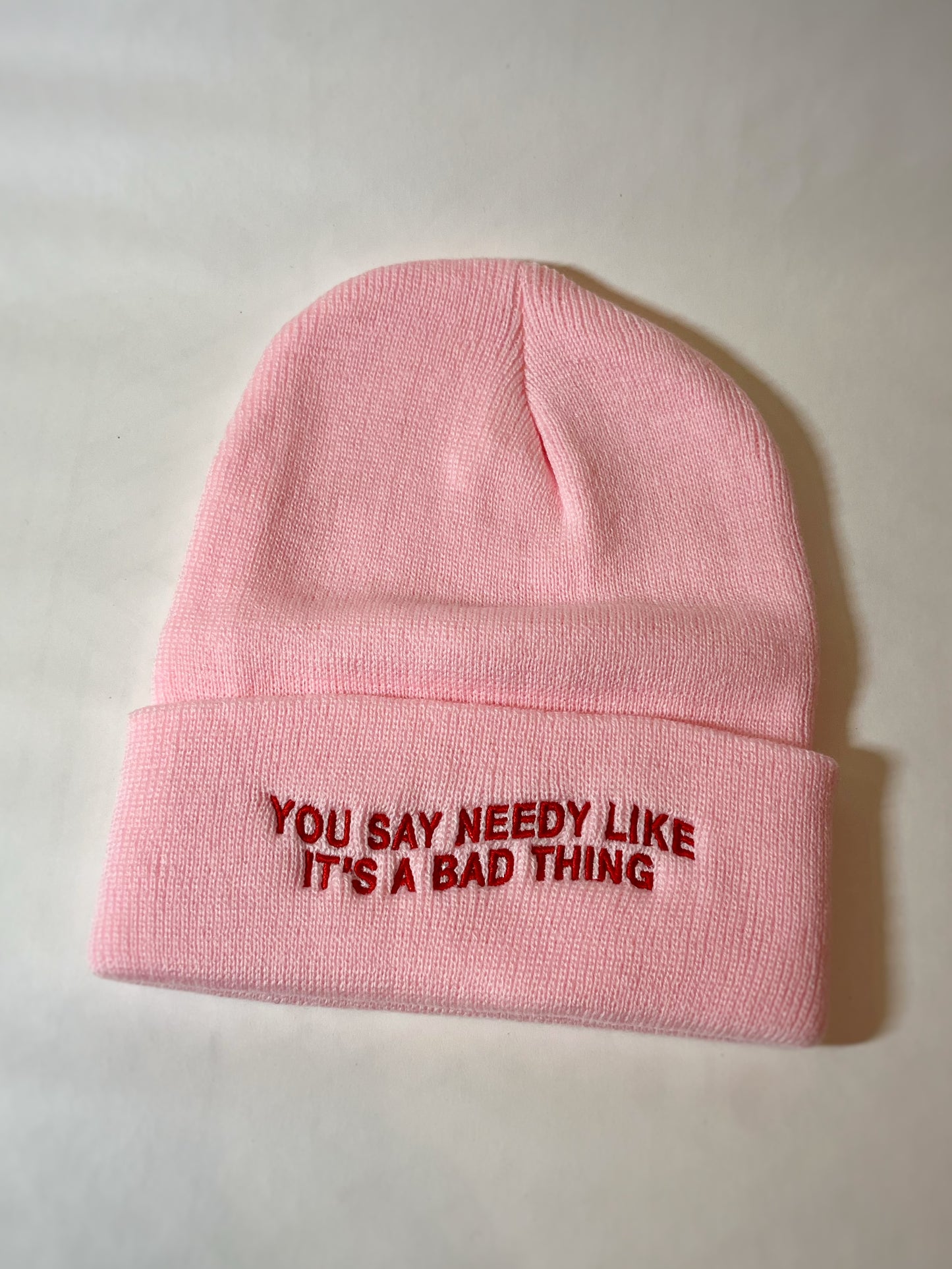 you say needy like it's a bad thing toque