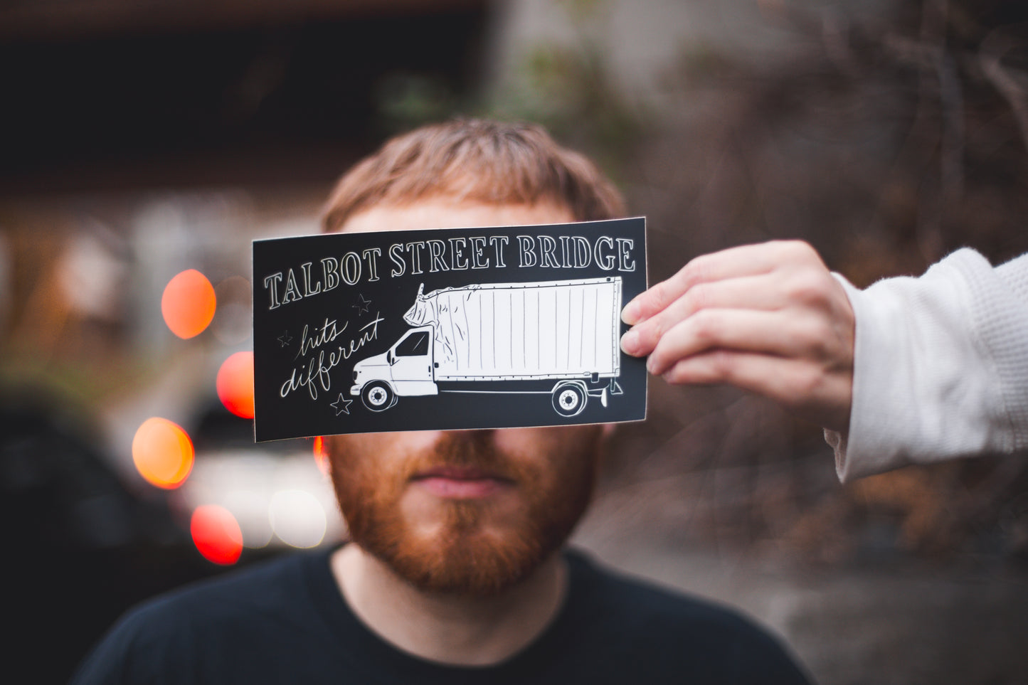 talbot street bridge bumper sticker