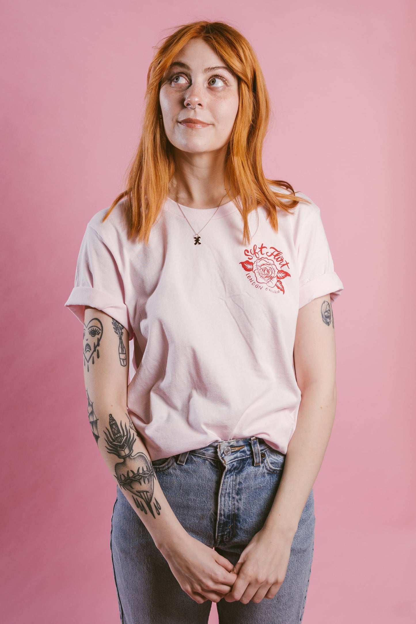 soft flirt tee