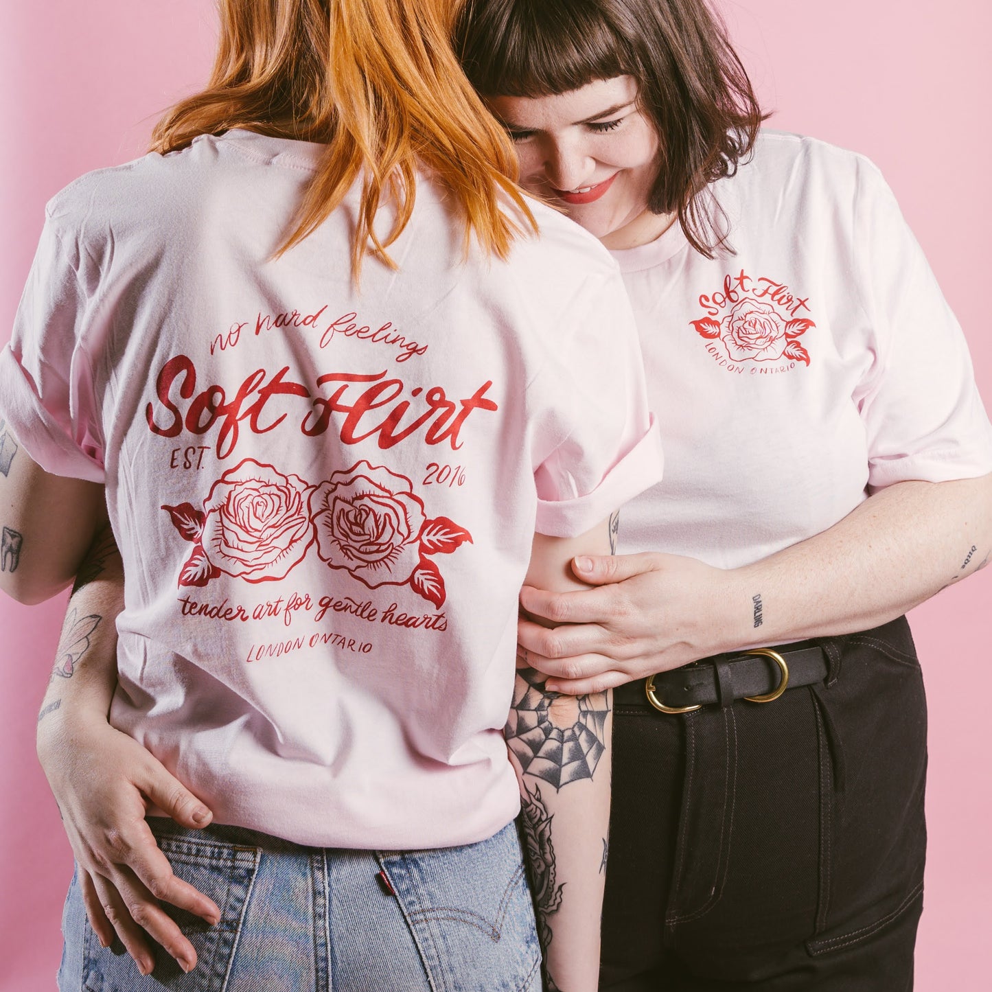 soft flirt tee