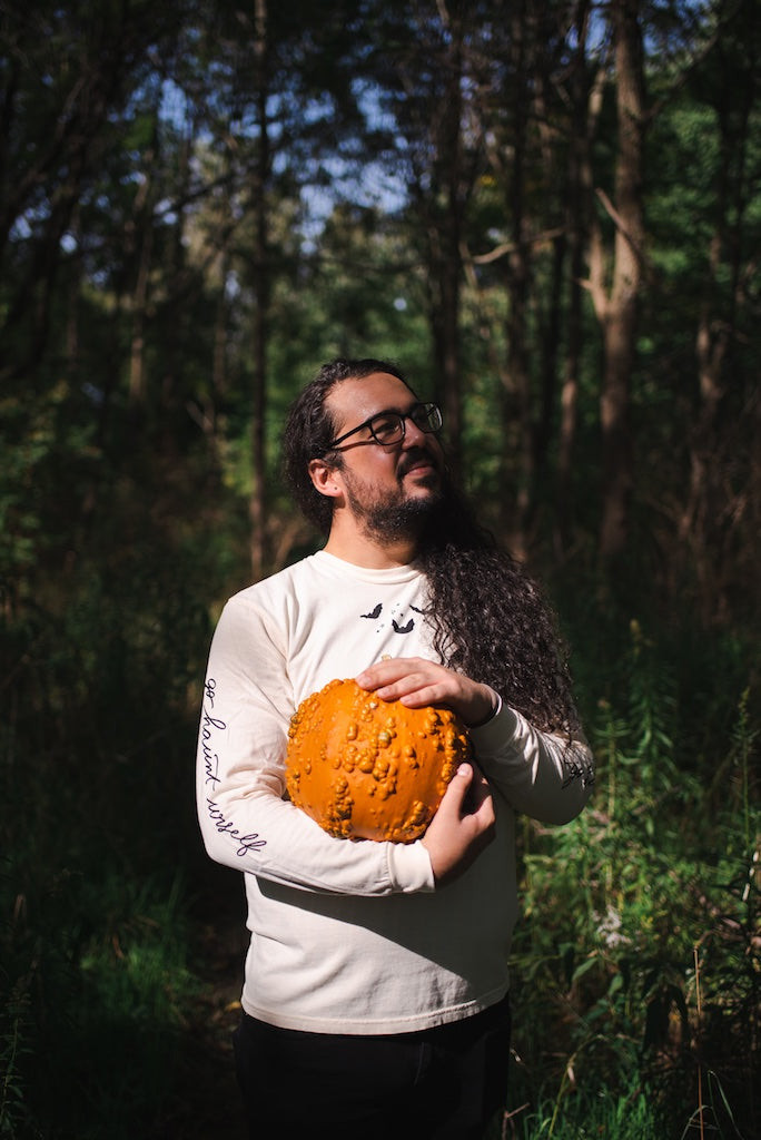 go haunt urself long sleeve tee ** Sale Final Stock **