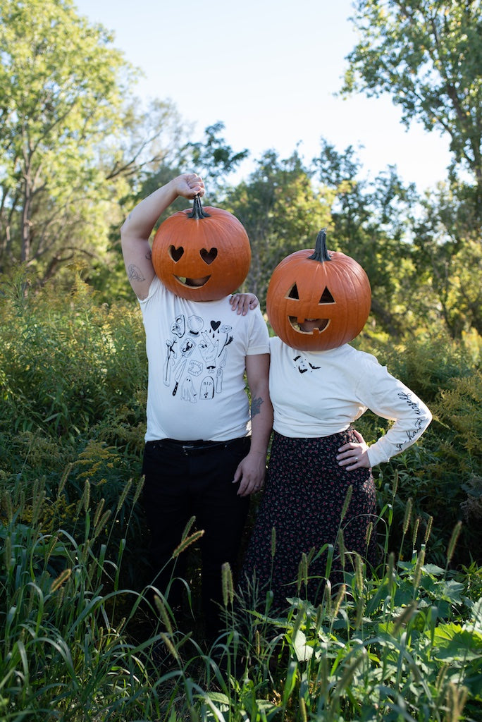 go haunt urself long sleeve tee ** Sale Final Stock **