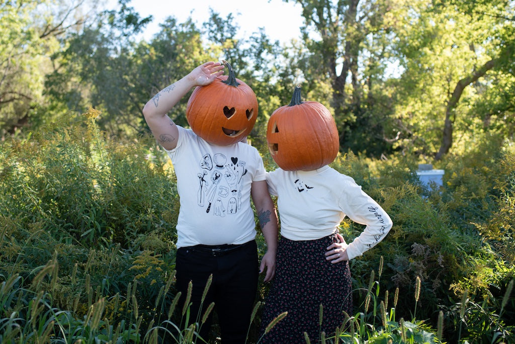 go haunt urself long sleeve tee ** Sale Final Stock **