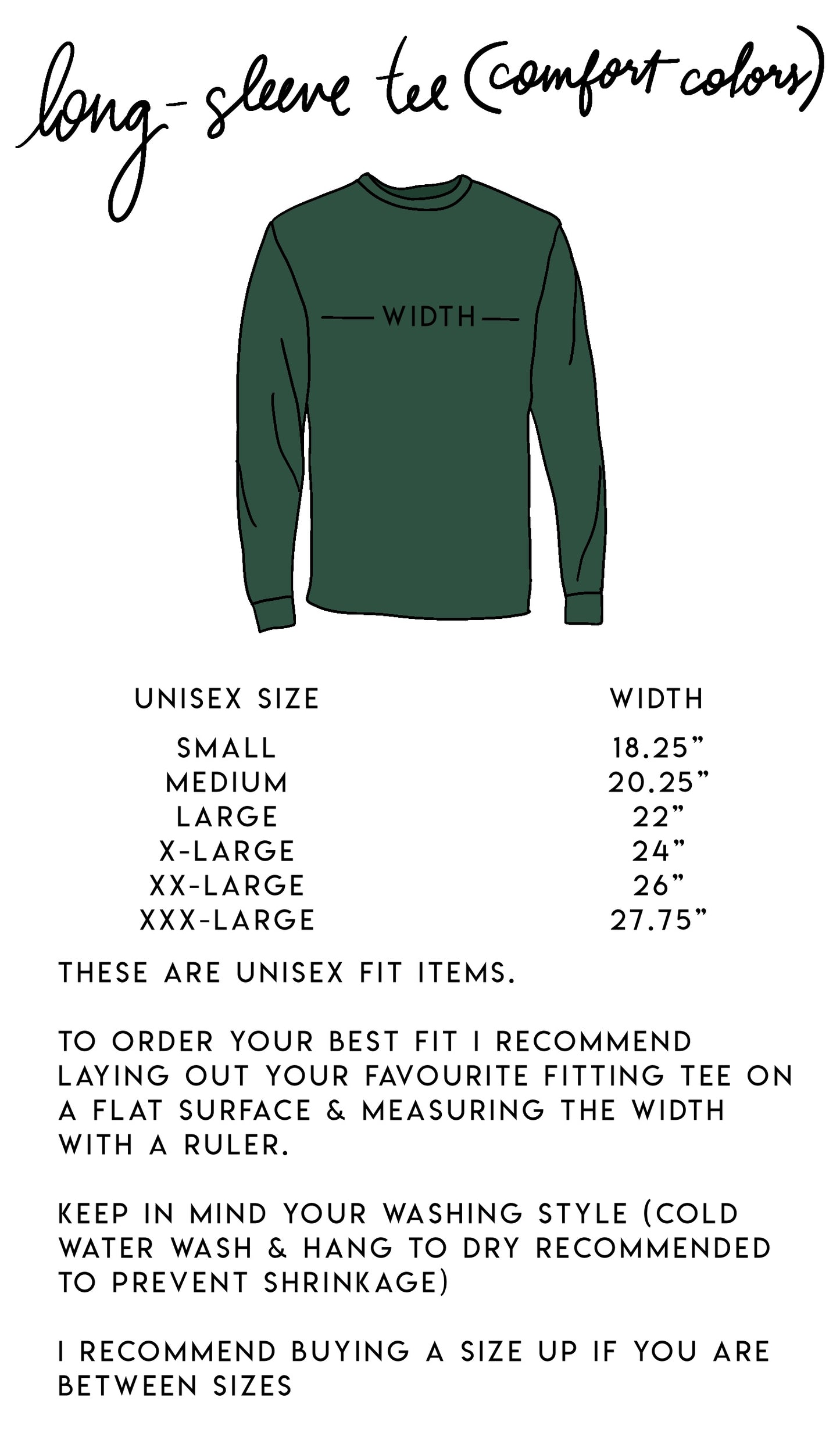 go haunt urself long sleeve tee ** Sale Final Stock **