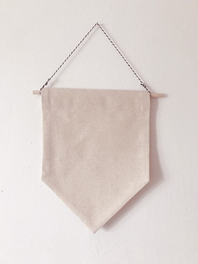 blank banner