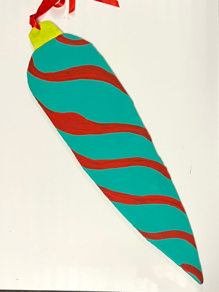 soft fest icicle ornaments  *studio pickup only*