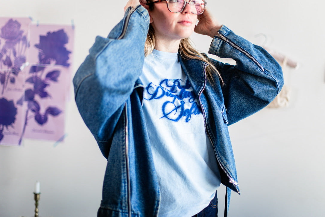 public display of softness tee