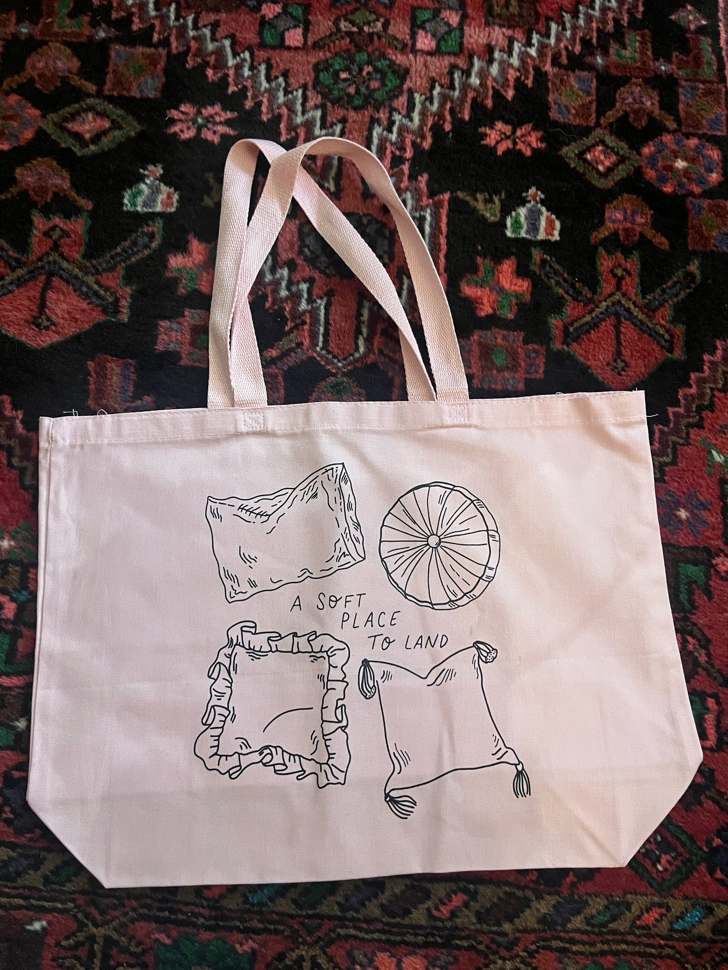 soft place to land big tote