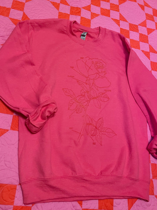 soft fest rose crew *sale!*