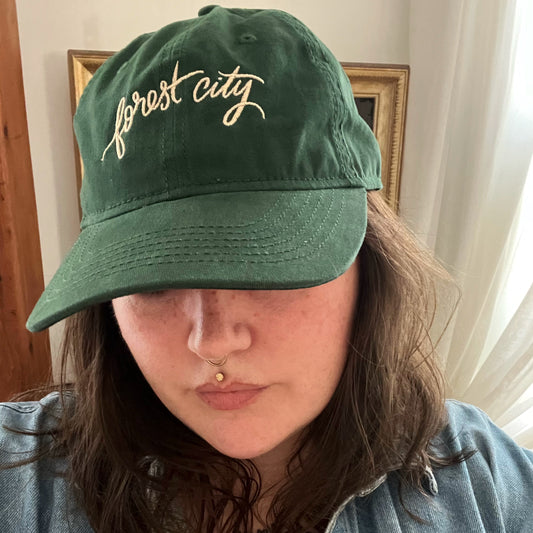 forest city dad hat