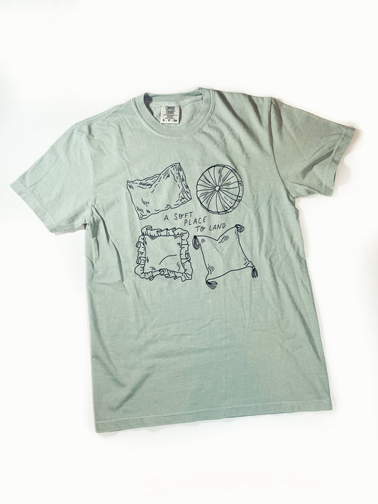 soft place to land tee **pre-order**