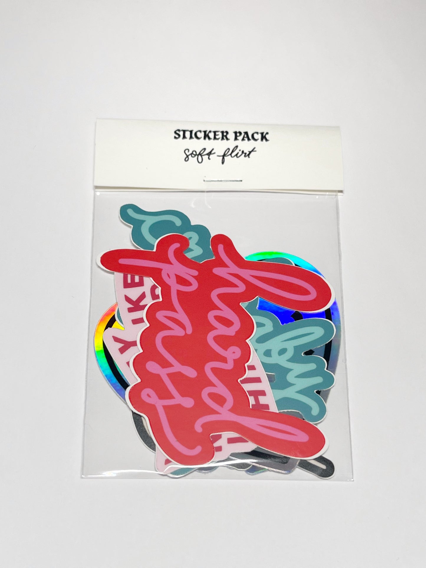 soft flirt sticker pack