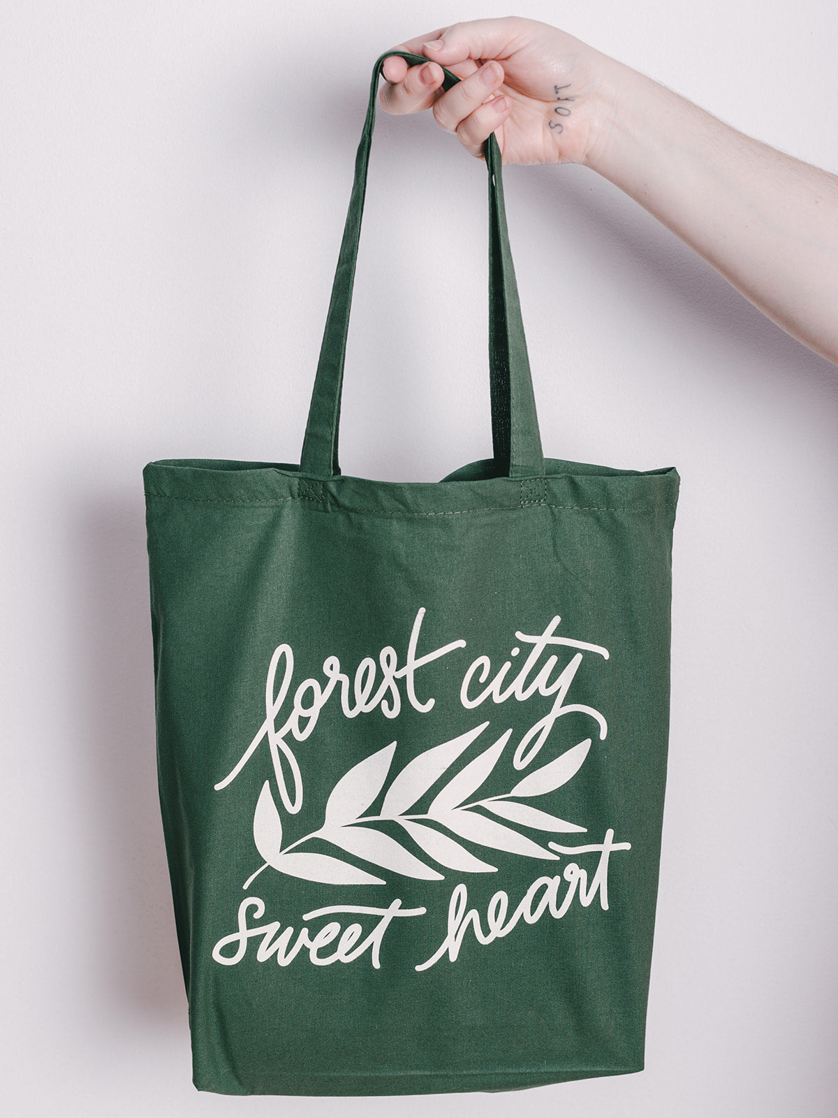 forest city sweetheart tote bag