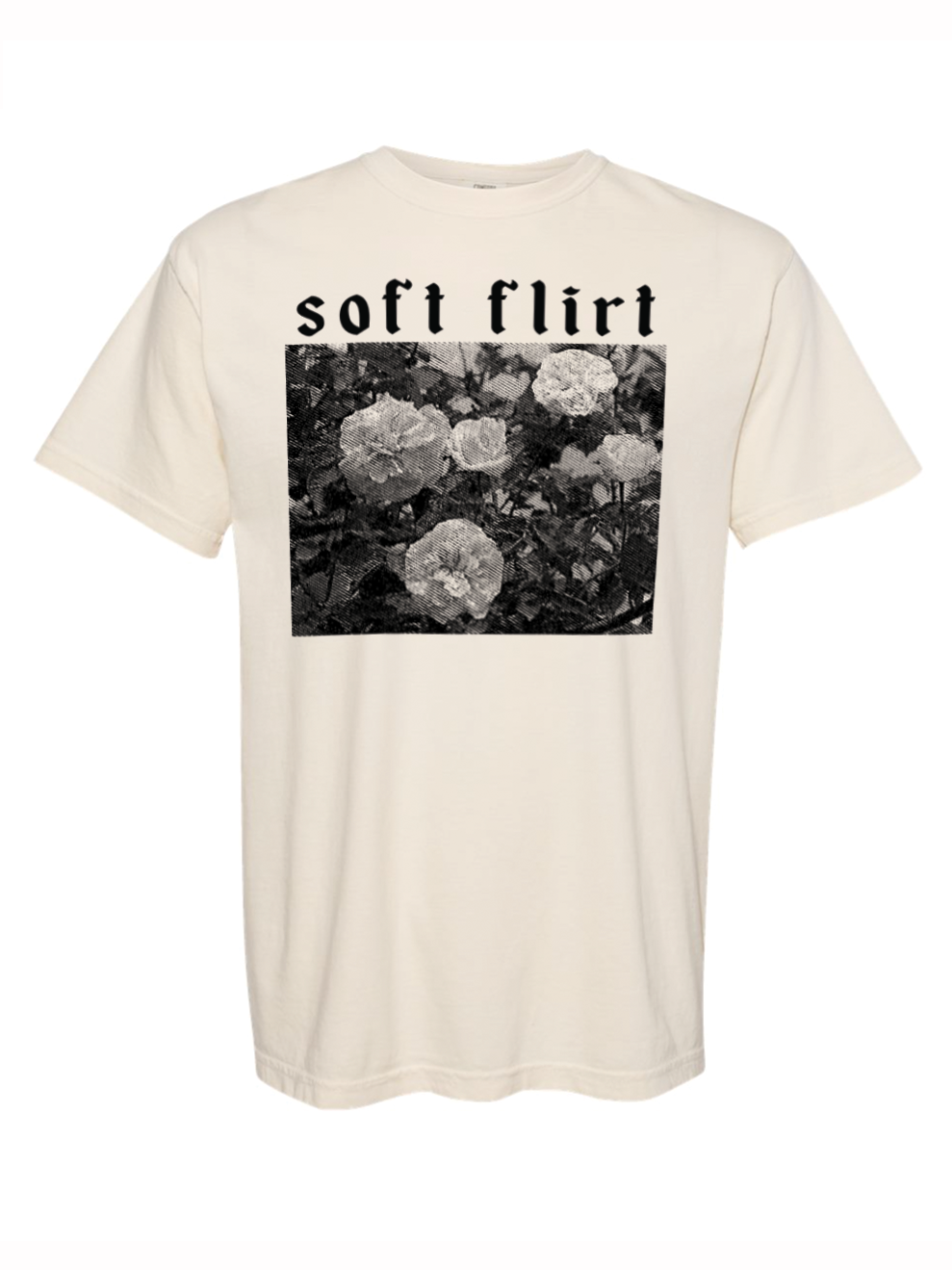 soft flirt floral tee