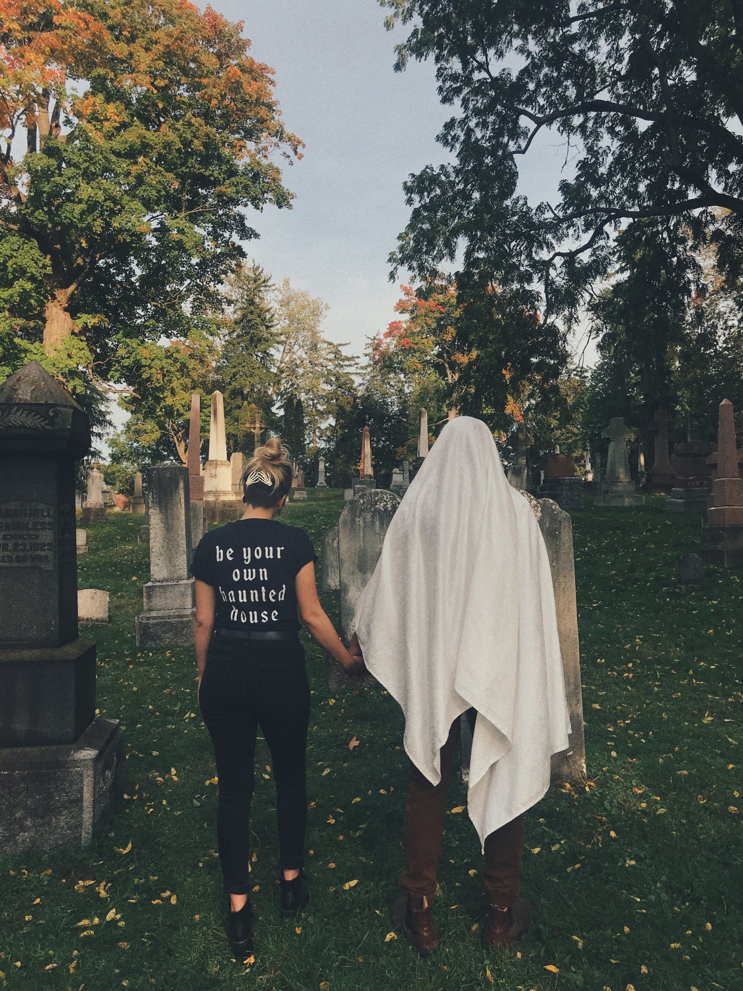 be your own haunted house tee ** Sale Final Stock **