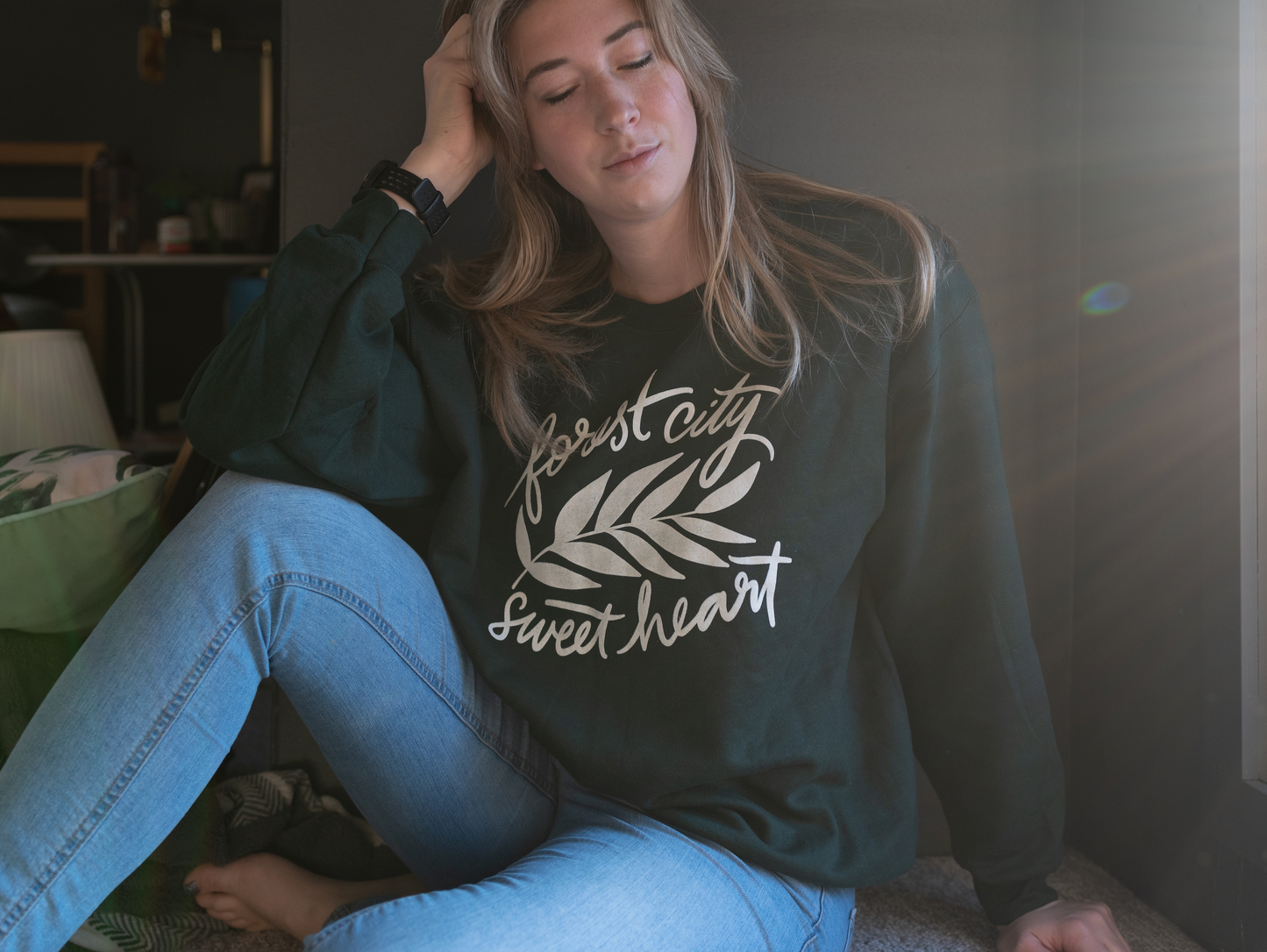 Forest City Sweetheart Crewneck