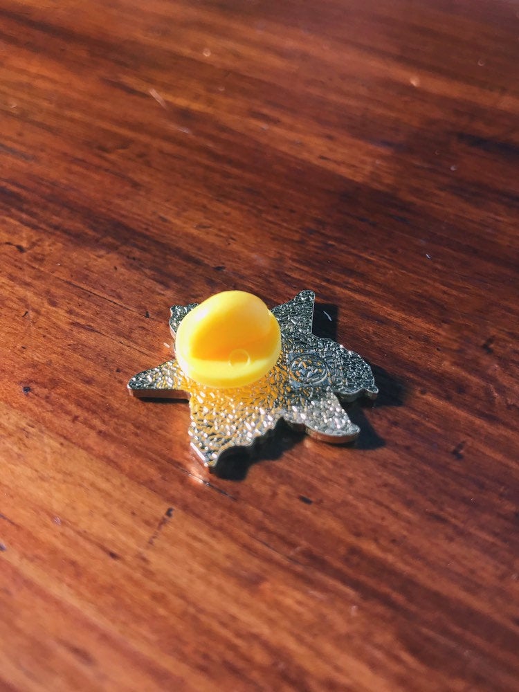 trillium enamel pin